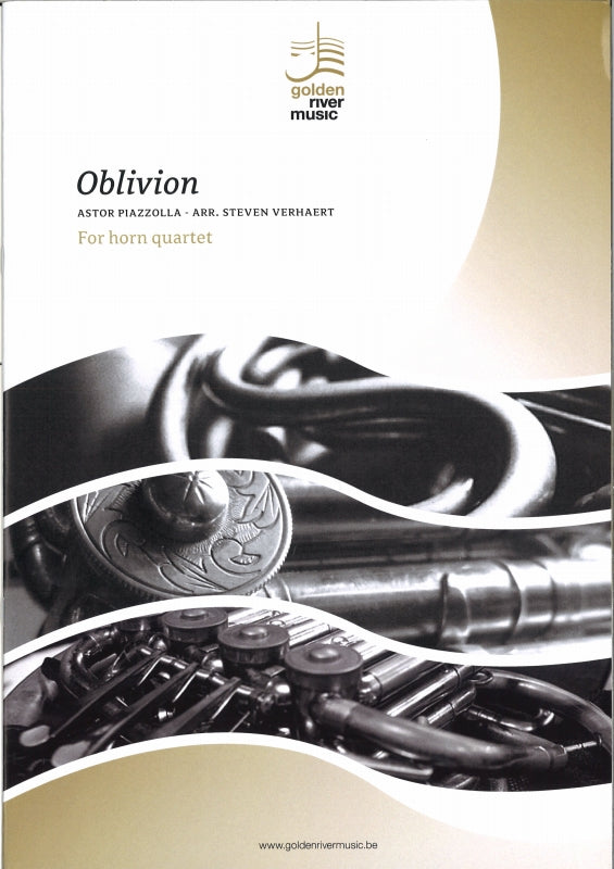 Piazzolla, Oblivion (4Hn) (Golden River Music)