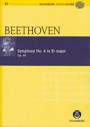 Beethoven, Symphony No. 4 in Bb (+CD) (Eulenburg)