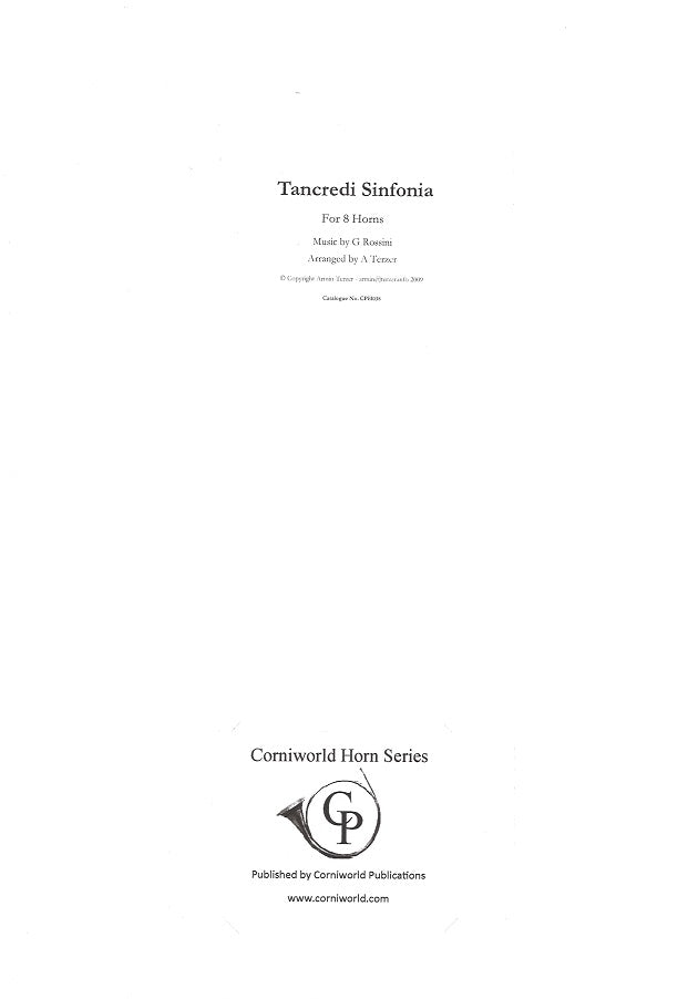 Rossini, Tancredi Sinfonia (Corniworld)