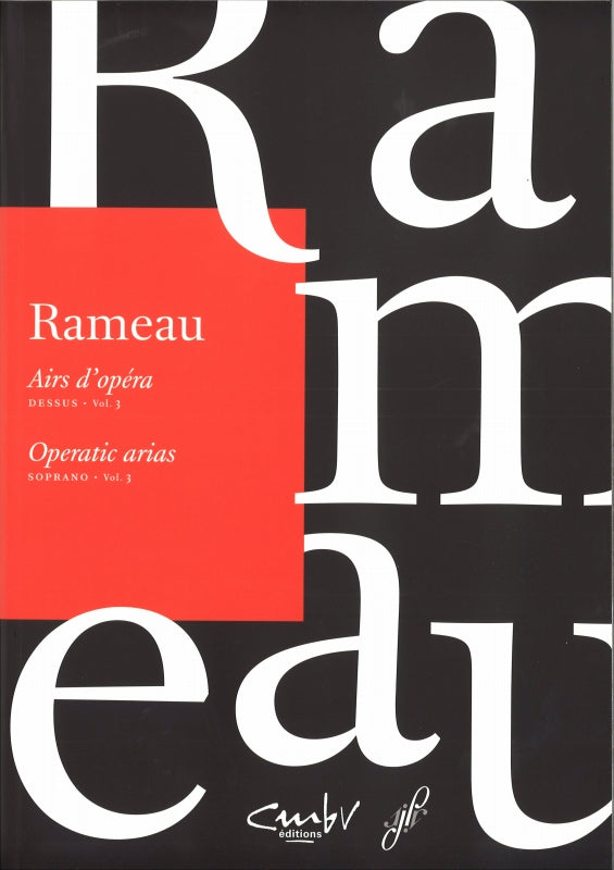 Rameau, Airs d'opera, dessus 3 (Barenreiter)