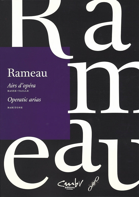 Rameau, Airs d'opera, baritone (Barenreiter)