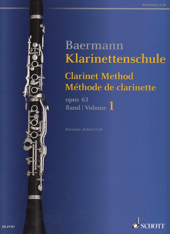 Baermann, Klarinettenschule I (Schott)