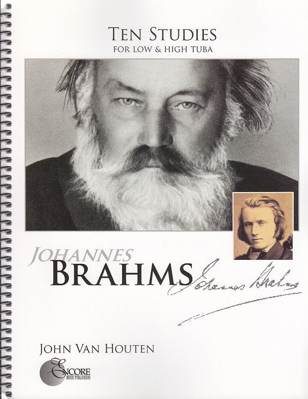 Brahms, 10 Studies (Encore Music)