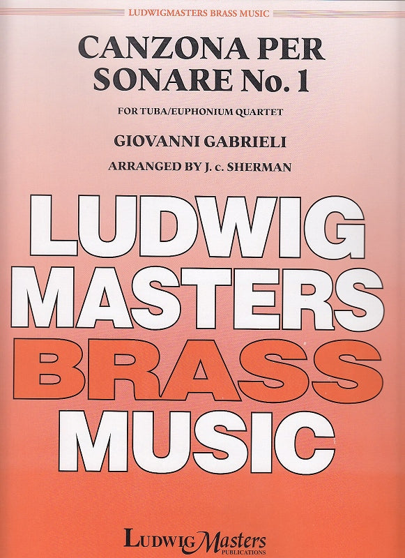 Gabrieli, Canzona per sonare No. 1 (LudwigMasters)
