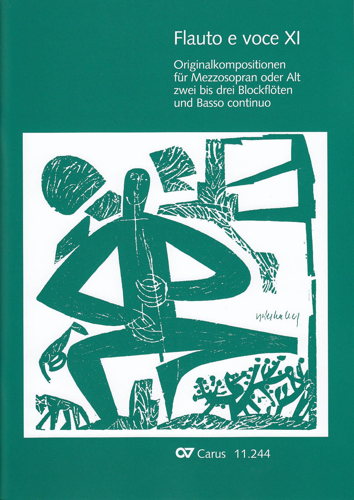 Flauto e voce 11 (Carus)