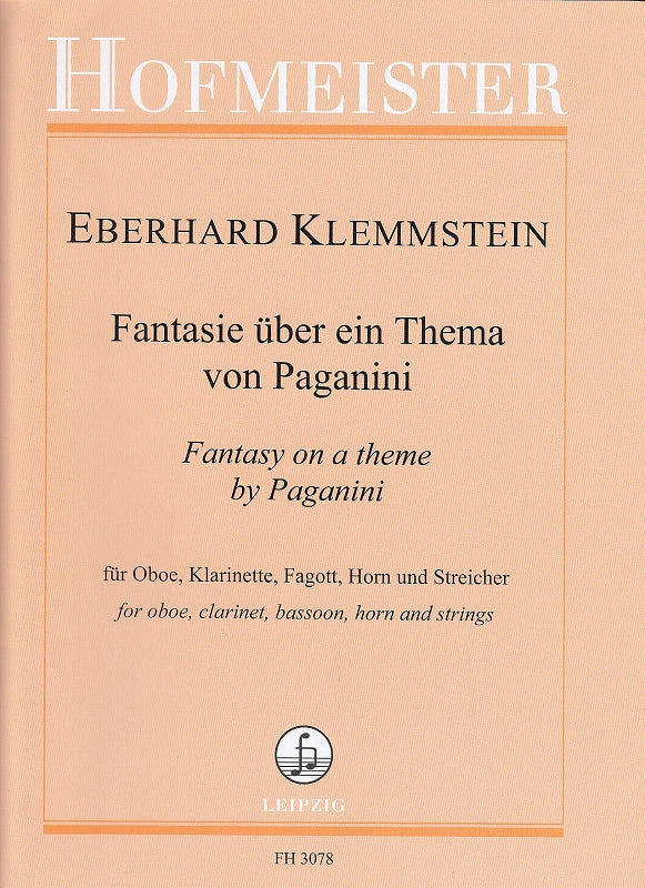 Klemmenstein, Fantasie uber ein Thema (Hofmeister)
