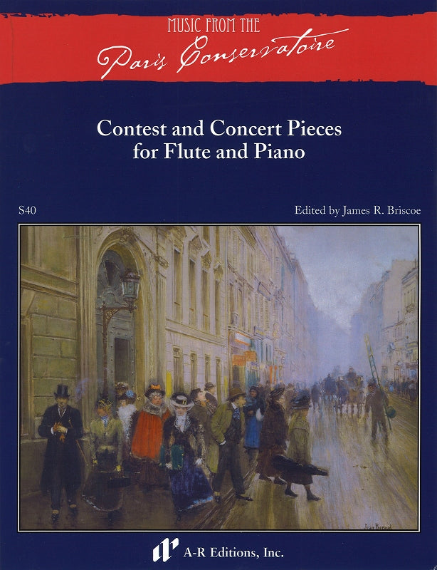 Contest and Concert Pieces (Fl,Pf) (A-R Editions)