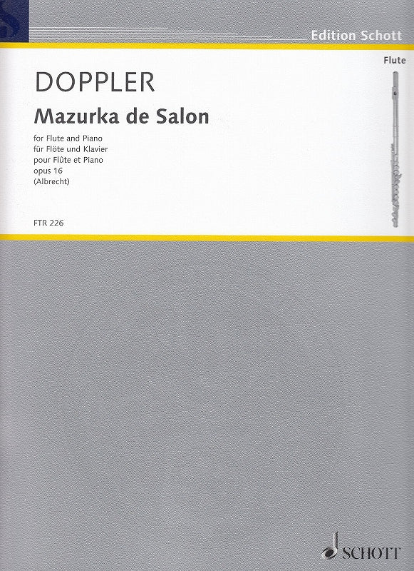 Doppler, Mazurka de salon op. 16 (Schott)