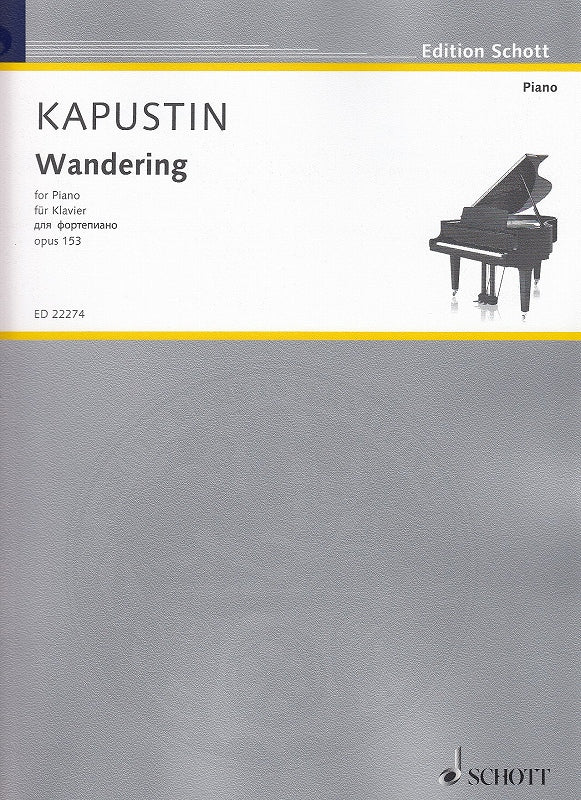Kapustin, Wandering, op. 153 (Schott)