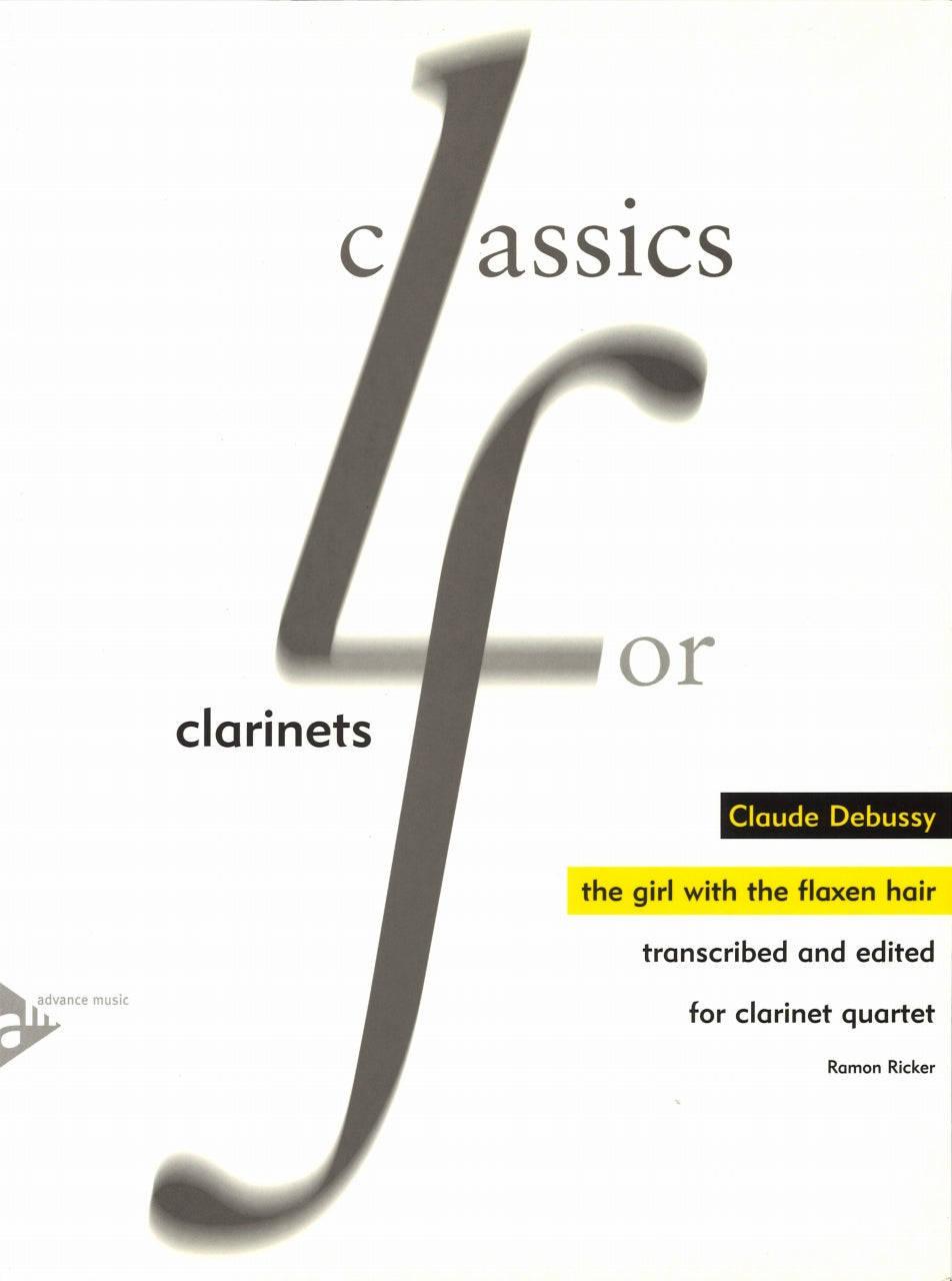 Debussy, Girl with the Flaxen Hair (Advance Music)