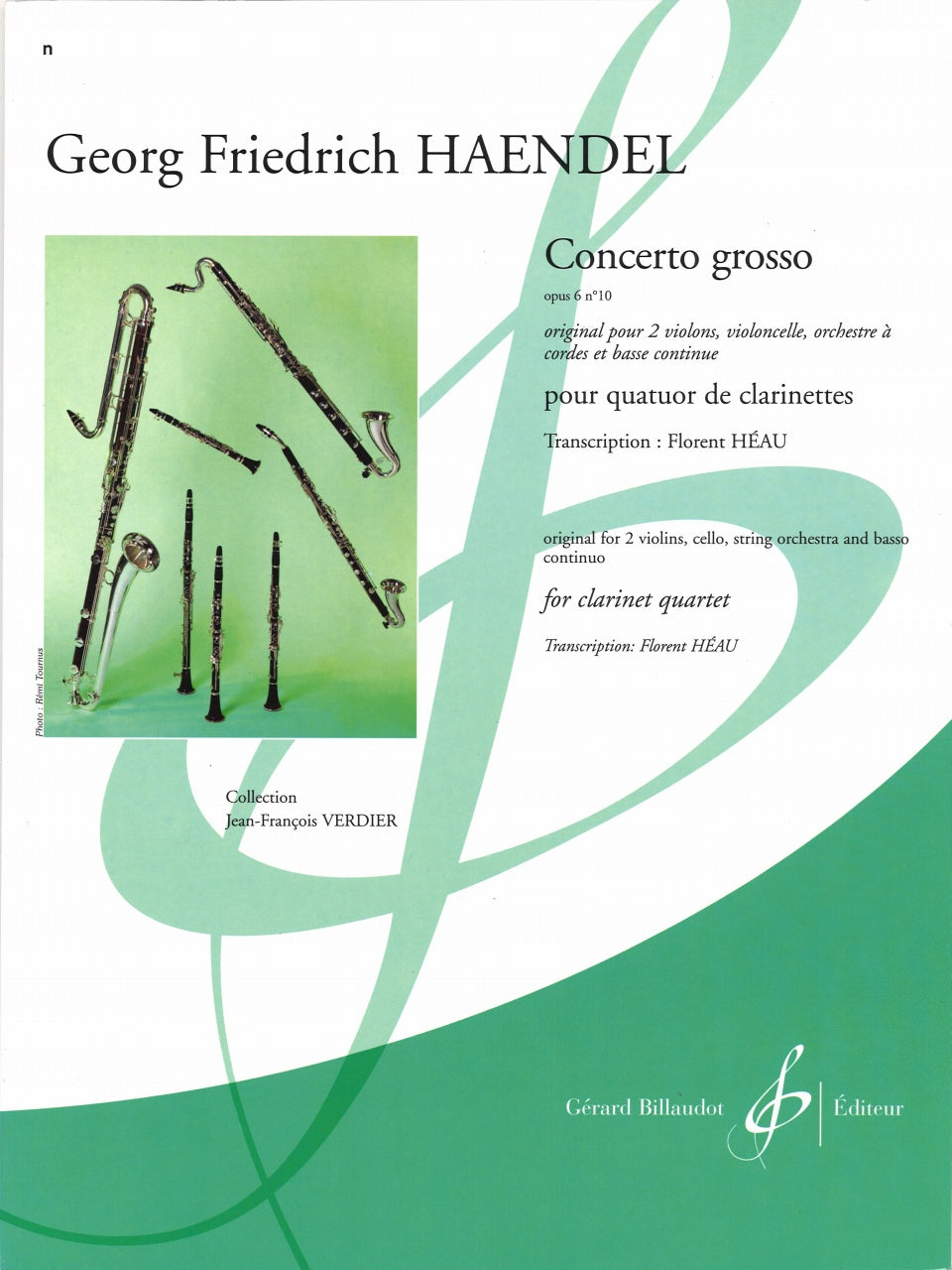 Handel, Concerto grosso op. 6/10 (Billaudot)