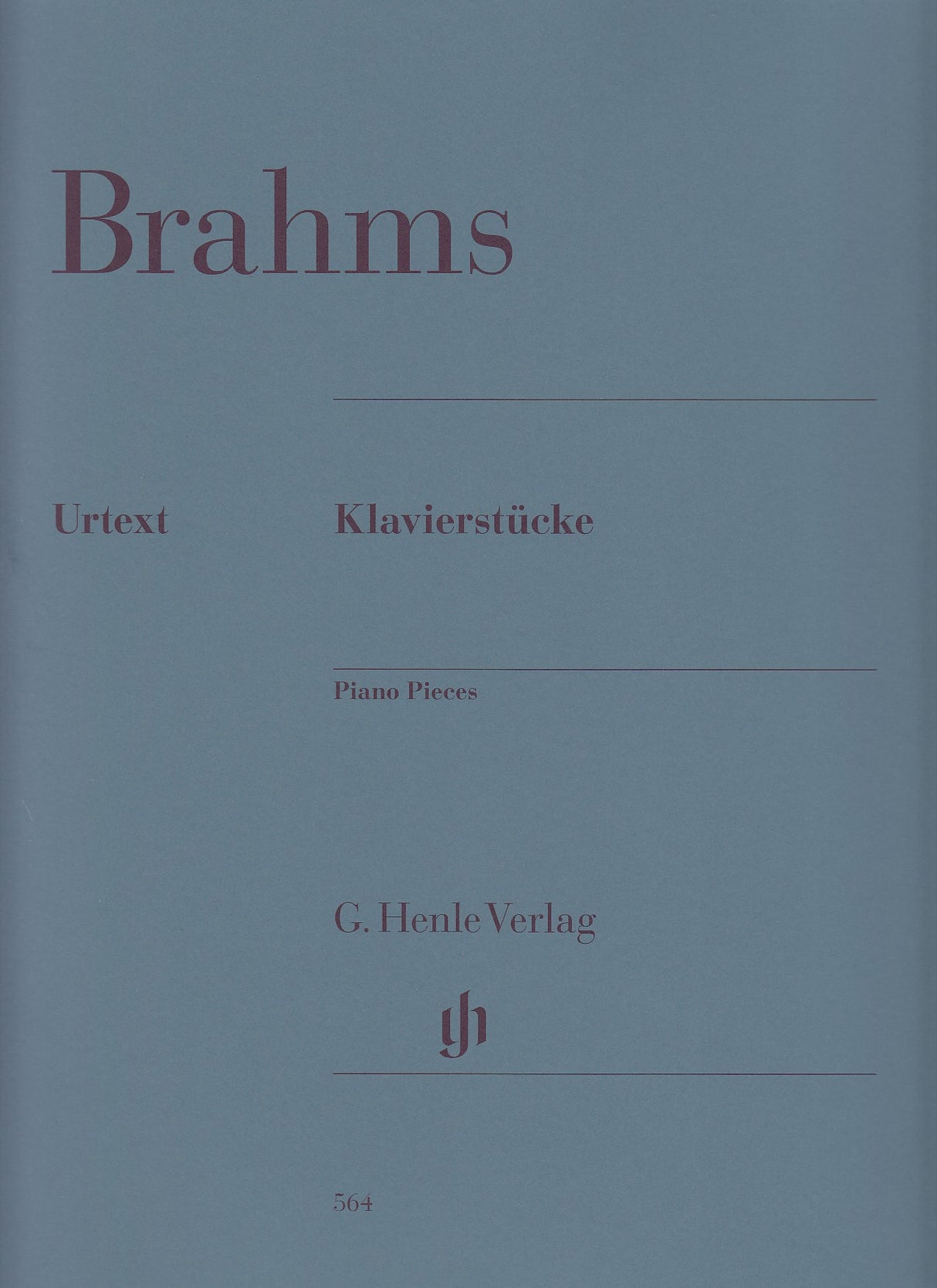 Brahms, Klavierstucke (rev.) (Henle)