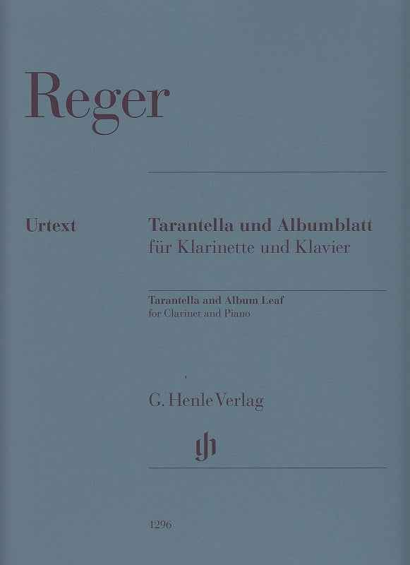 Reger, Tarantella; Albumblatt (Henle)