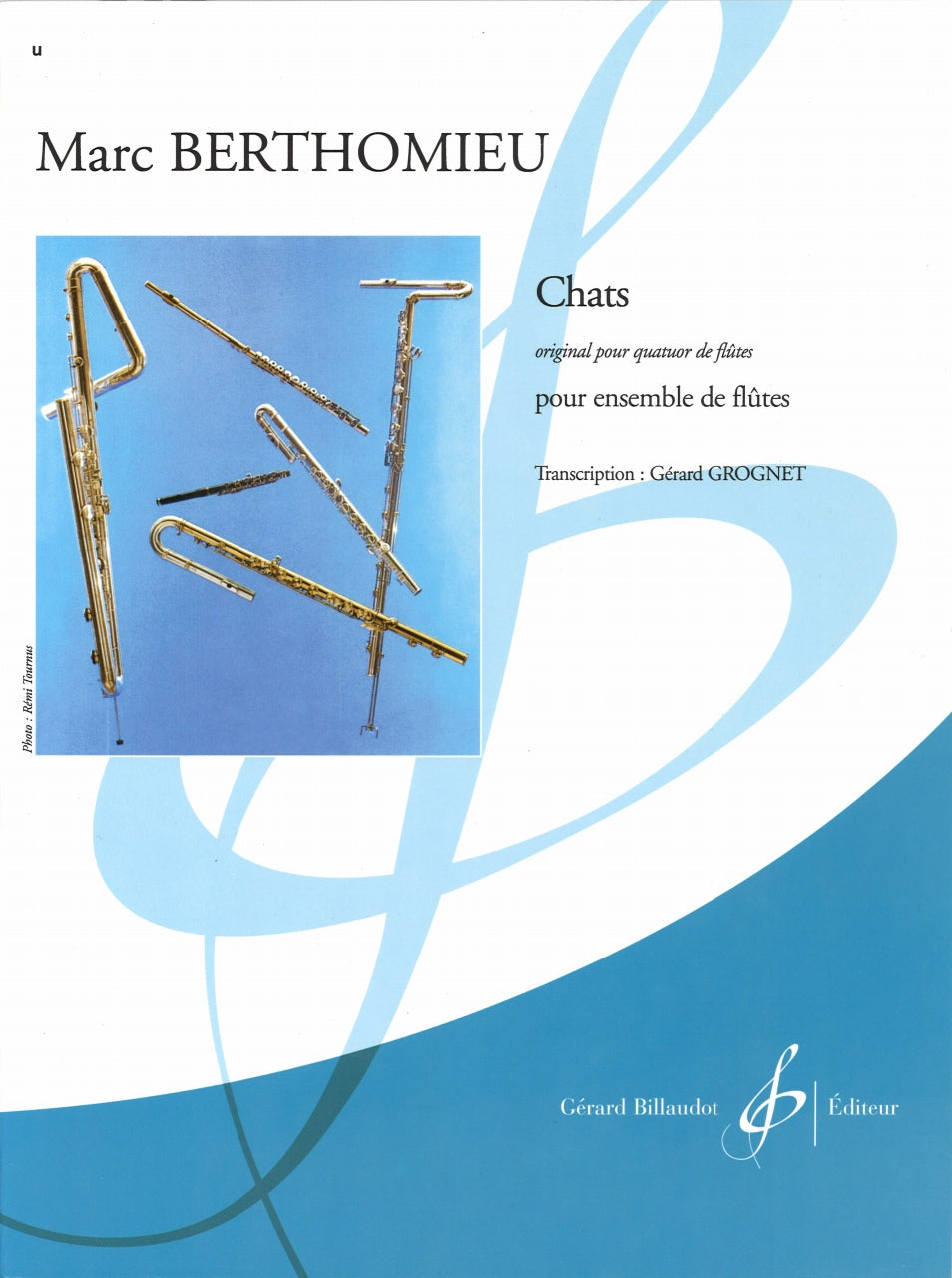 Berthomieu, Chats (Fl Choir) (Billaudot)