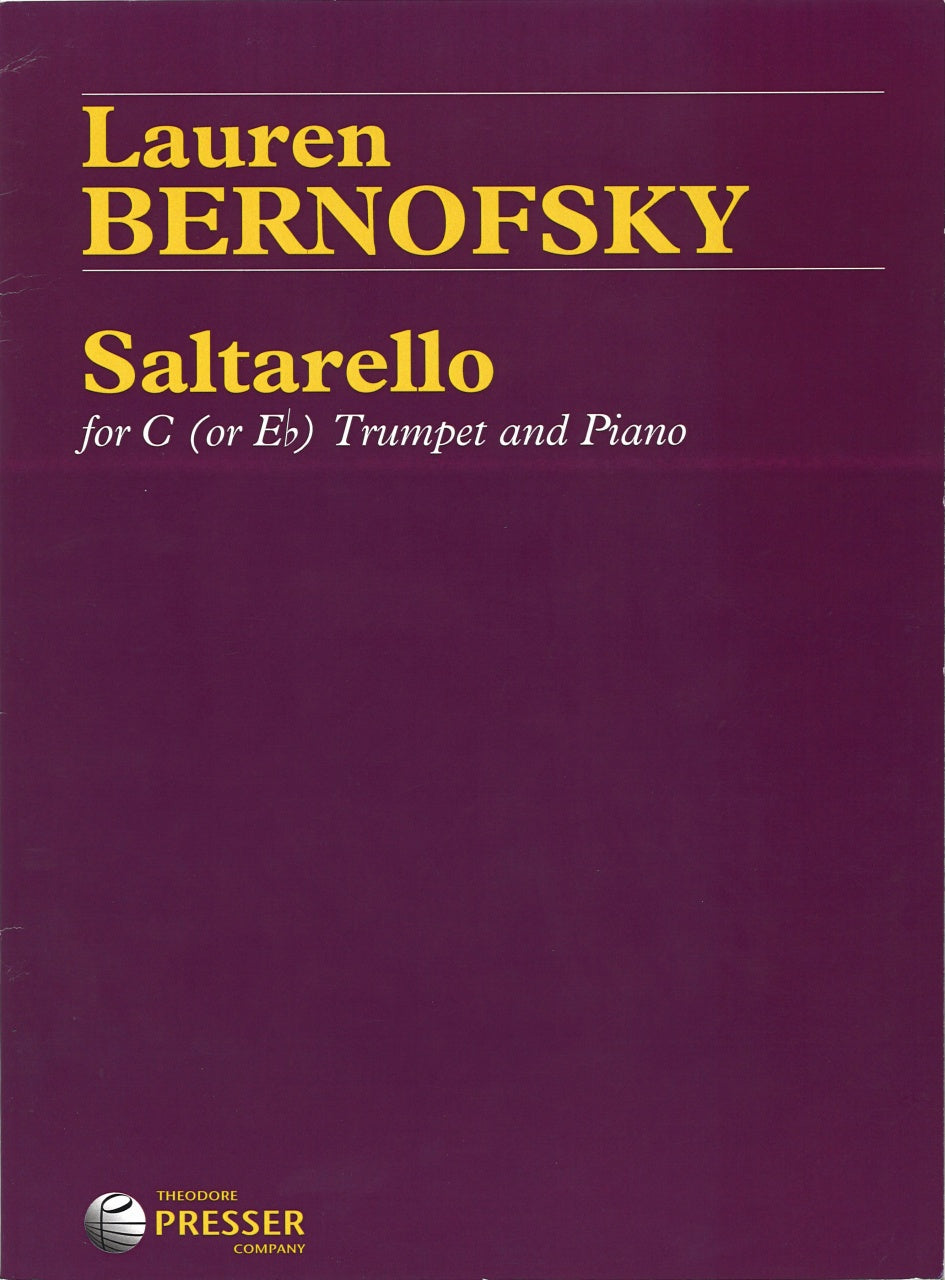 Bernofsky, Saltarello (Presser)
