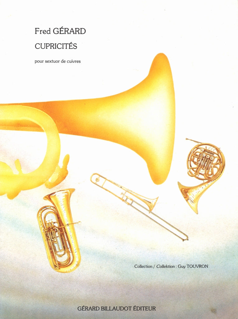 Gerard, Cupricites pour sextuor (Billaudot)