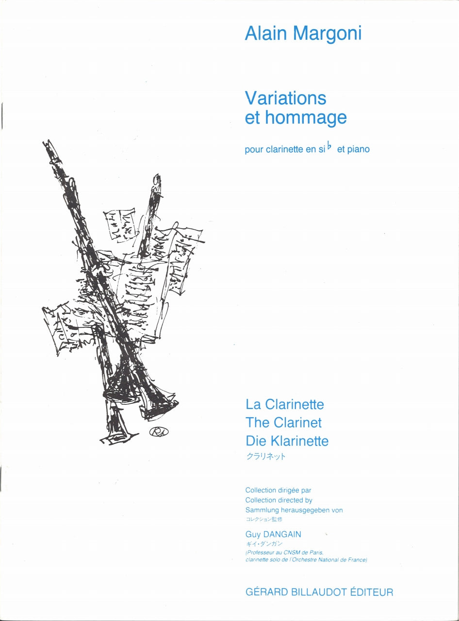 Margoni, Variations et hommage (Billaudot)