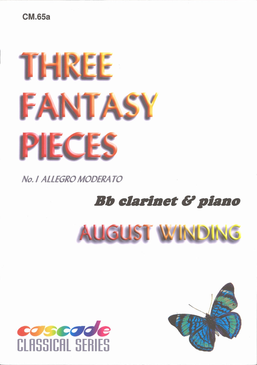 Winding, 3 Fantasy Pieces op. 19, No. 1 (Cascade Music Pub.)