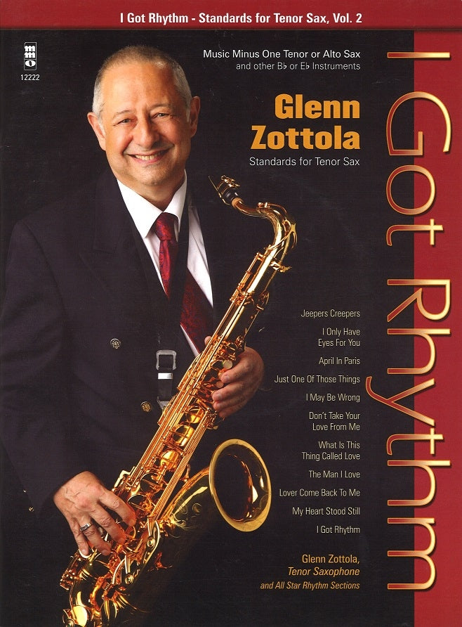 Standards for Tenor Sax 2 (Music Minus One)