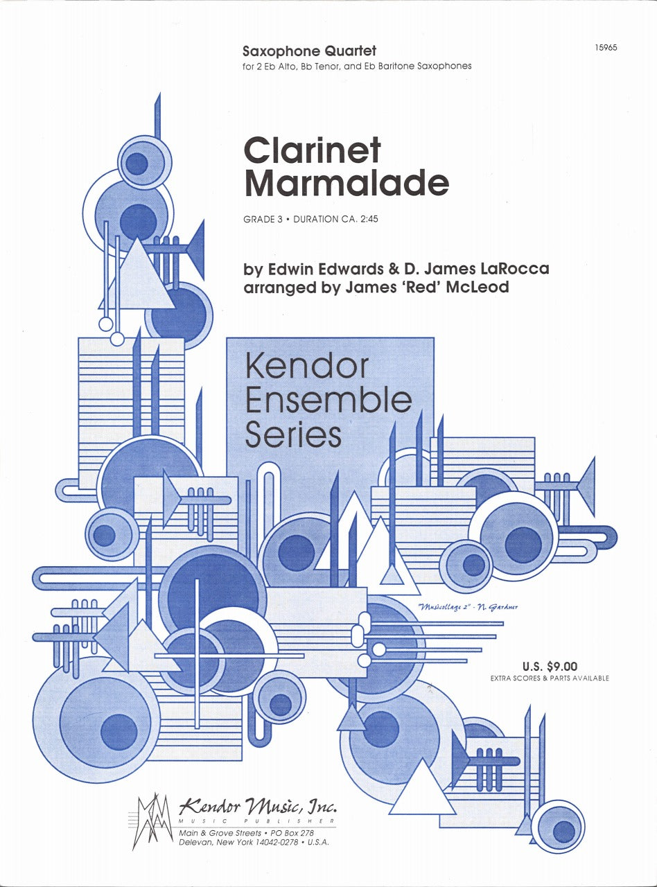Edwards/LaRoccca, Clarinet Marmalade (Kendor)