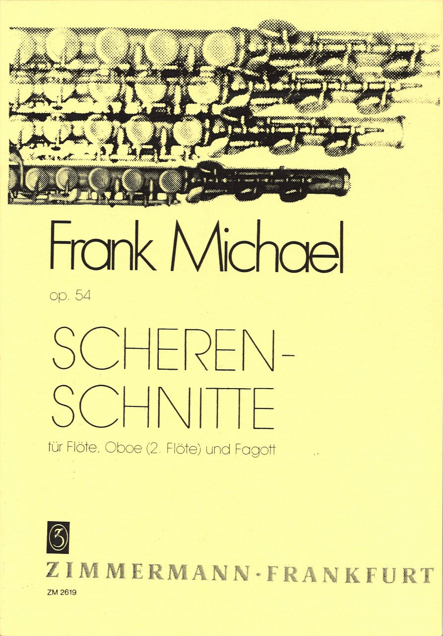 Michael, Scherenschnitte op. 54 Fl,Ob,Bn (Zimmermann)