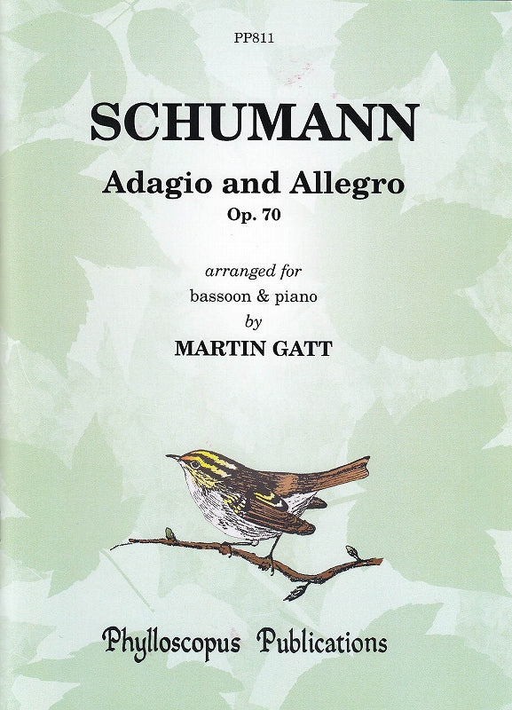 Schumann, Adagio and Allegro op. 70 (Phylloscopus Publications)