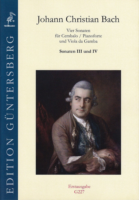 Bach,J.C., Sonaten 3, 4 (VdG,Kbd) (Guntersberg/Walhall)
