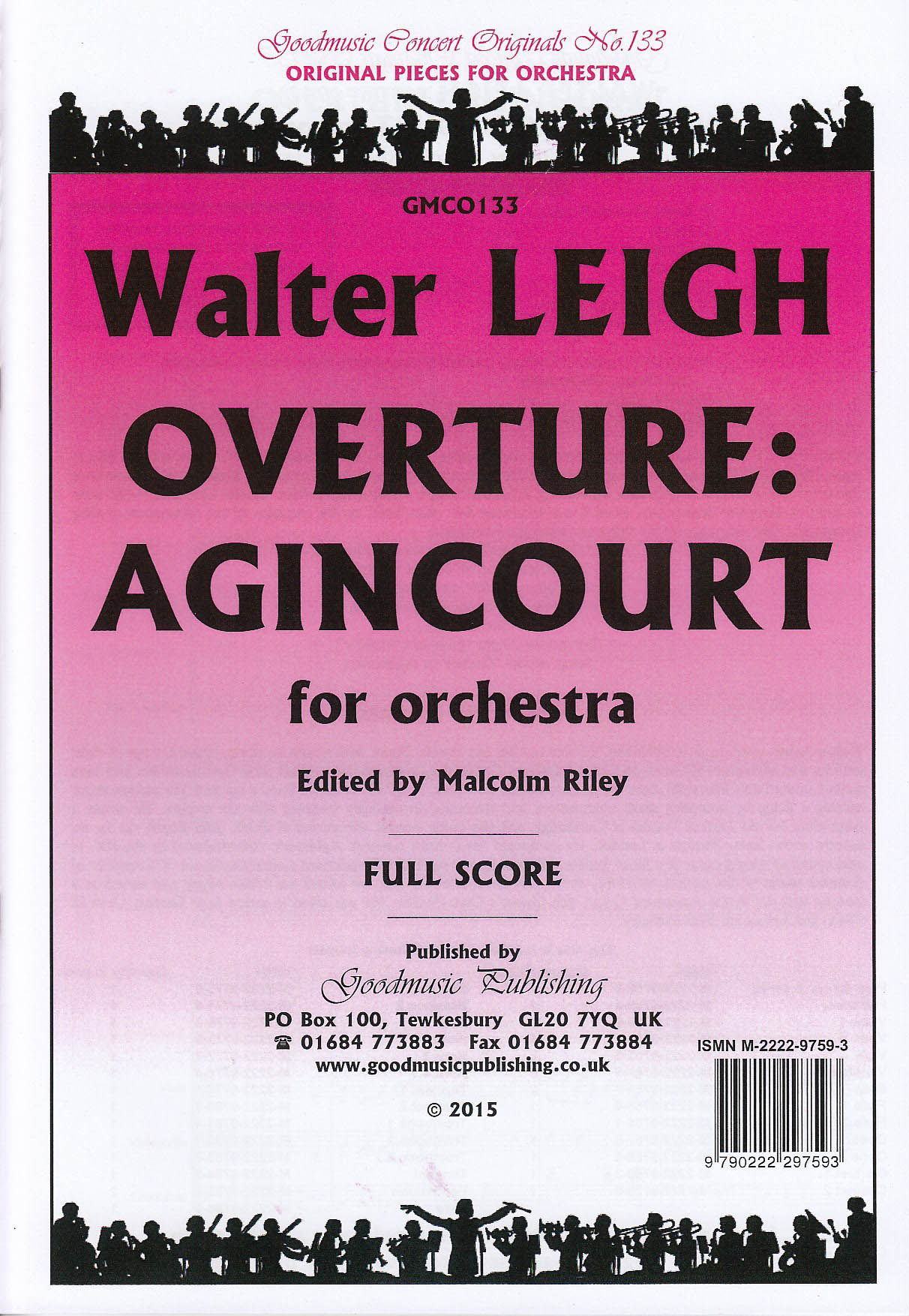 Leigh, Agincourt Overture (Full Score) (Goodmusic Pub.)