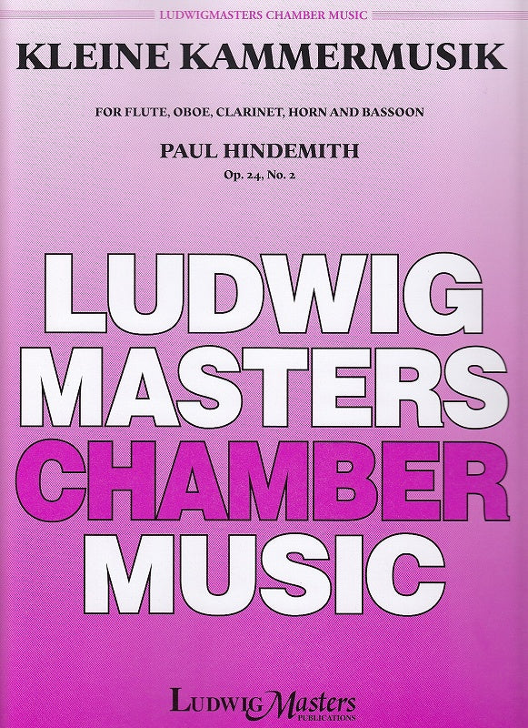 Hindemith, Kleine Kammermusik op. 24/2 (Masters Music)
