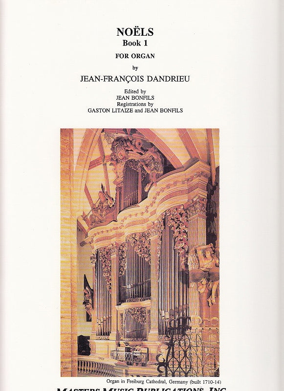 Dandrieu, Noels 1 (Litaize/Bonfils) (Masters Music)