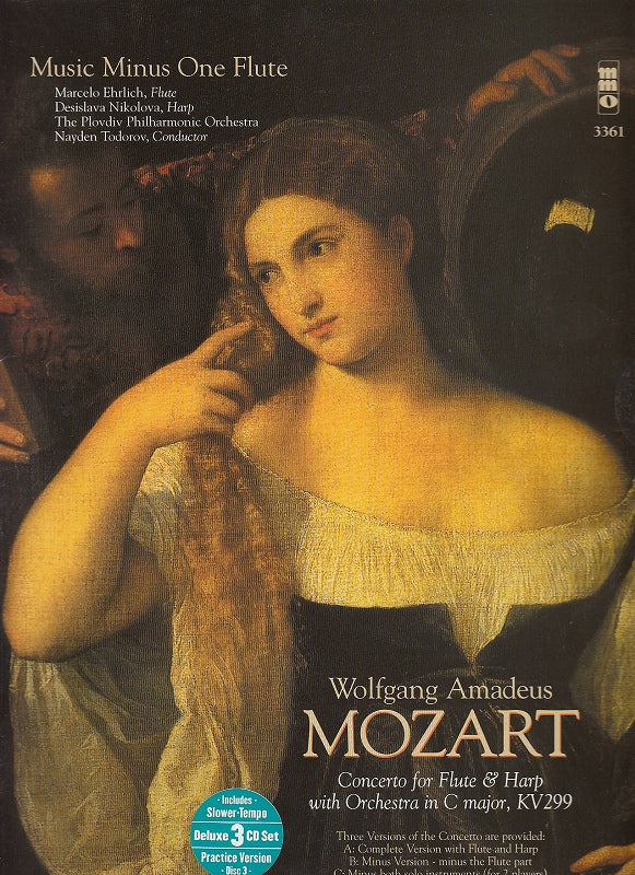 Mozart, Concerto KV 299 in C (Fl) (Music Minus One)