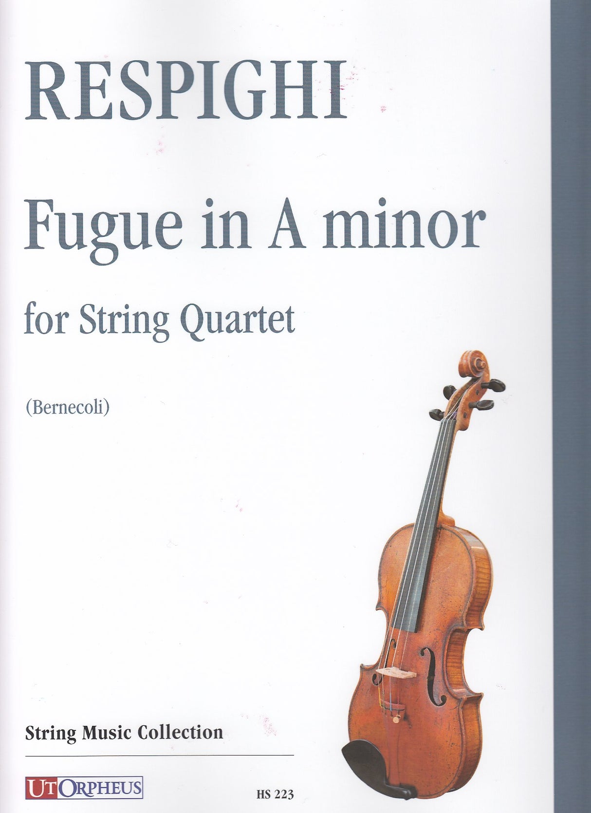 Respighi, Fugue in a (Str.Qrt) (Ut Orpheus)