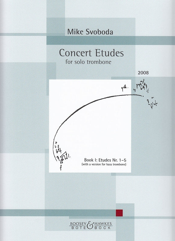 Svoboda, Concert Etudes I: No. 1-5 (Bote & Bock)