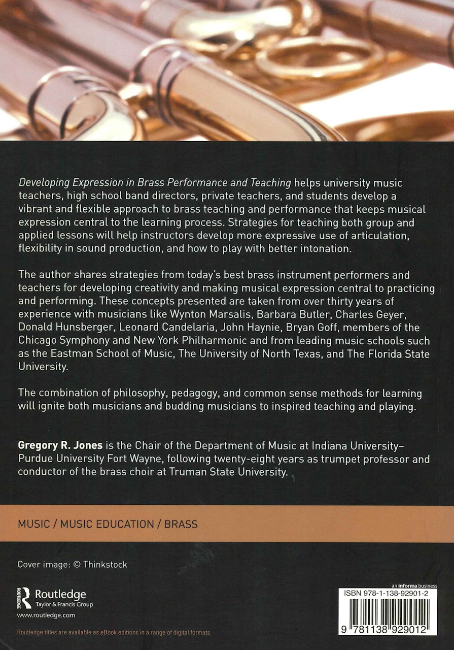 Jones, Developing Expression in Brass (Routledge)
