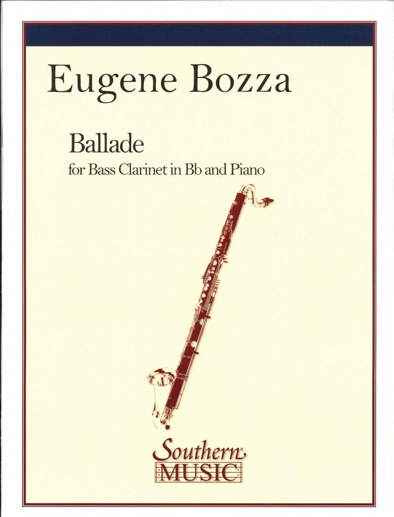 Bozza, Ballade (BsCl,Pf) (Southern)