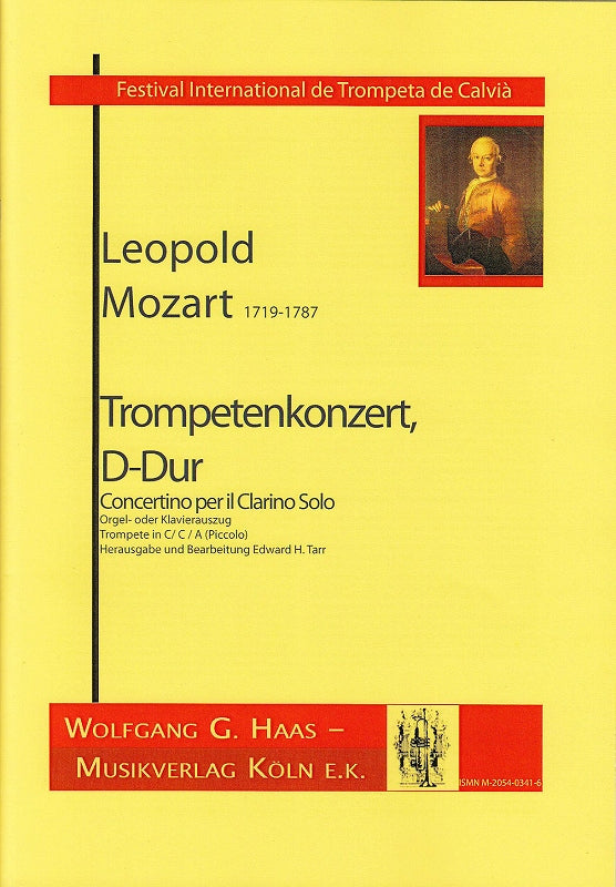 Mozart,L., Concerto in D (Tarr) (W.G.Haas)