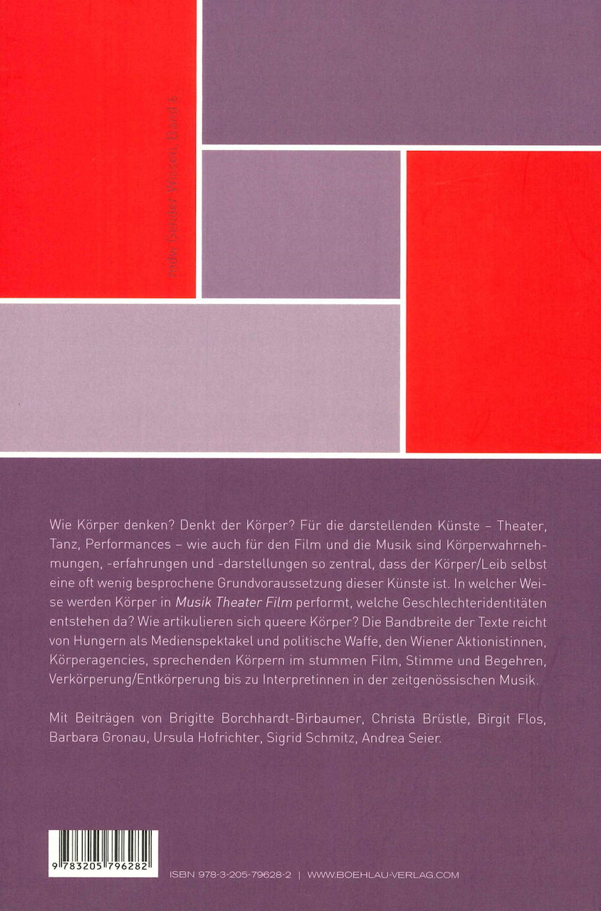 Ellmeier, Korper/Denken: Wissen und (Bohlau)