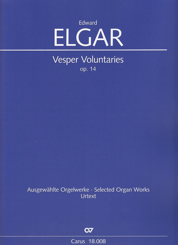Elgar, Vesper Voluntaries op. 14 (Hofman (Carus)