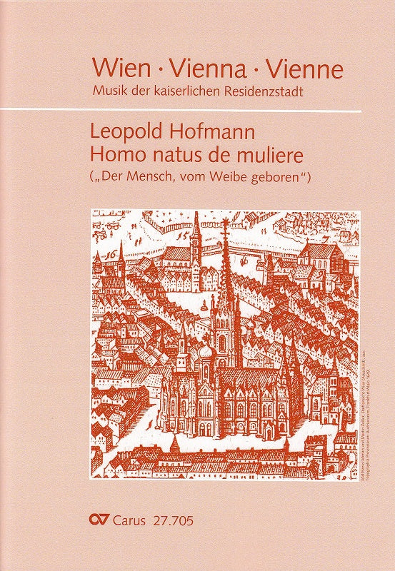 Hofmann, Homo natus de muliere: Score (Carus)