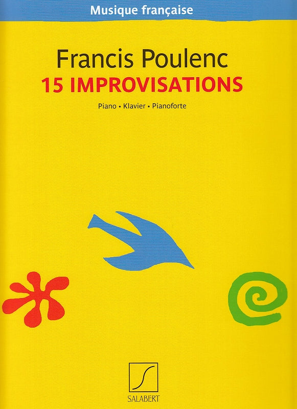Poulenc, 15 Improvisations (Lemaitre) (Salabert)