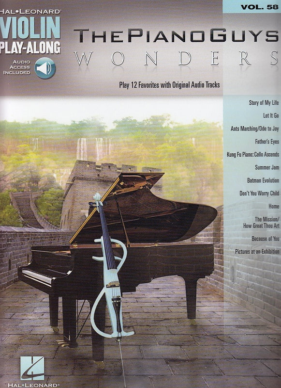 Piano Guys. Wonders (Vn,Online Audio) (Hal Leonard)