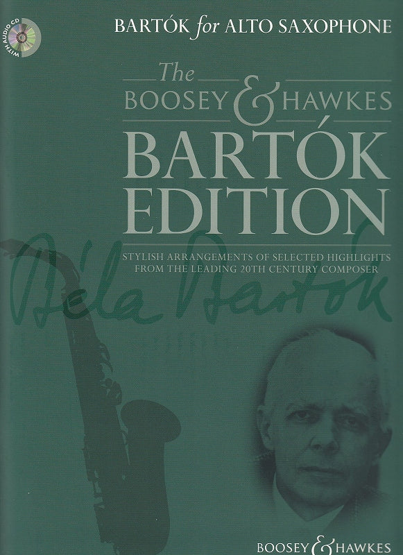 Bartok, Bartok for Alto Saxophone (+CD) (Boosey)