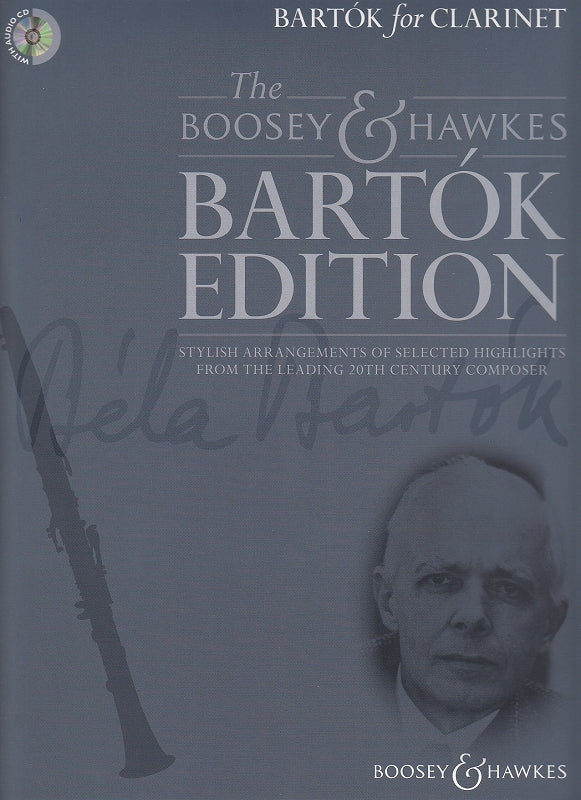 Bartok, Bartok for Clarinet (+CD) (Boosey)