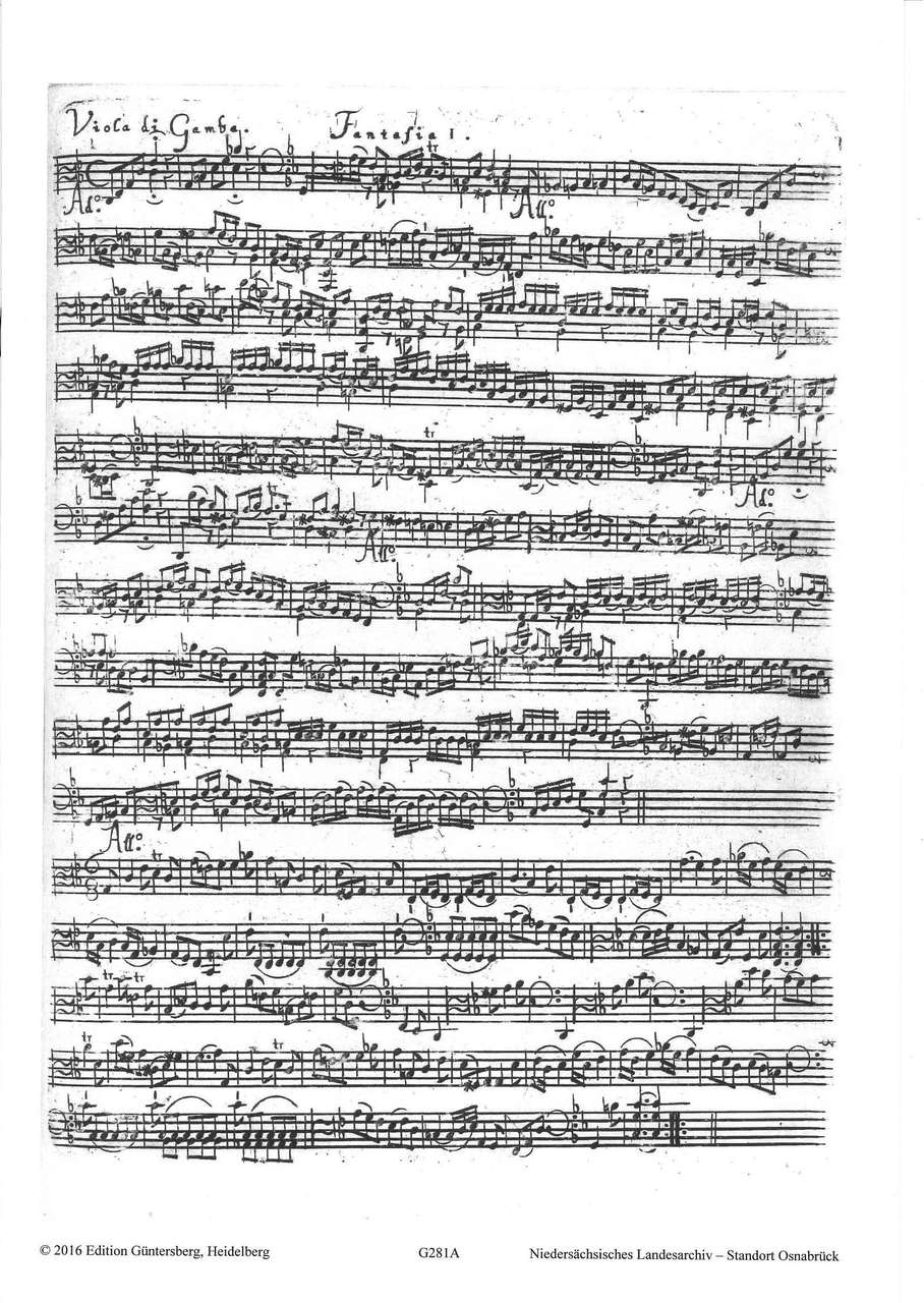 Telemann, Fantasien TWV 40/26-37 (Guntersberg/Walhall)