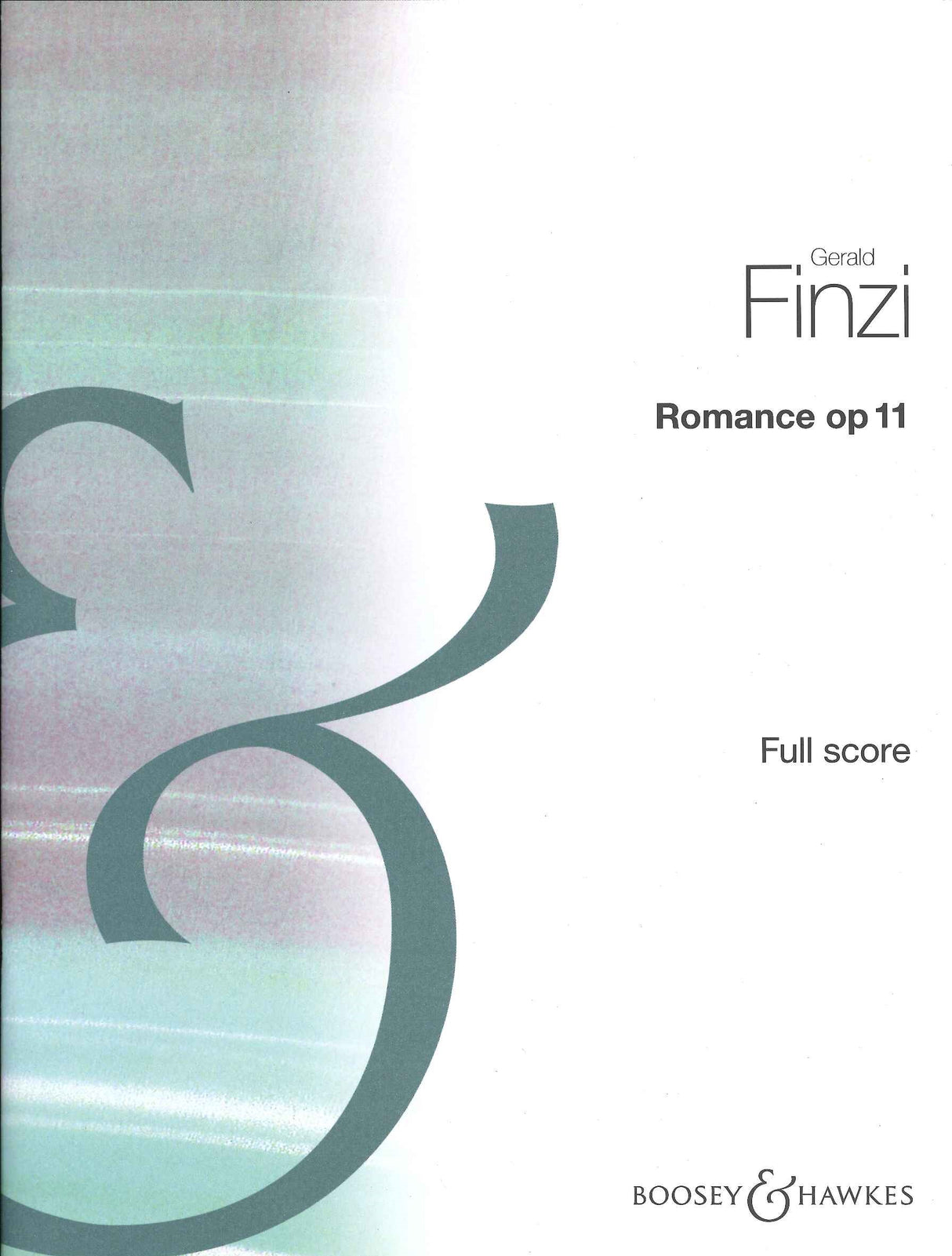 Finzi, Romance op. 11 (New ed.) (Boosey)