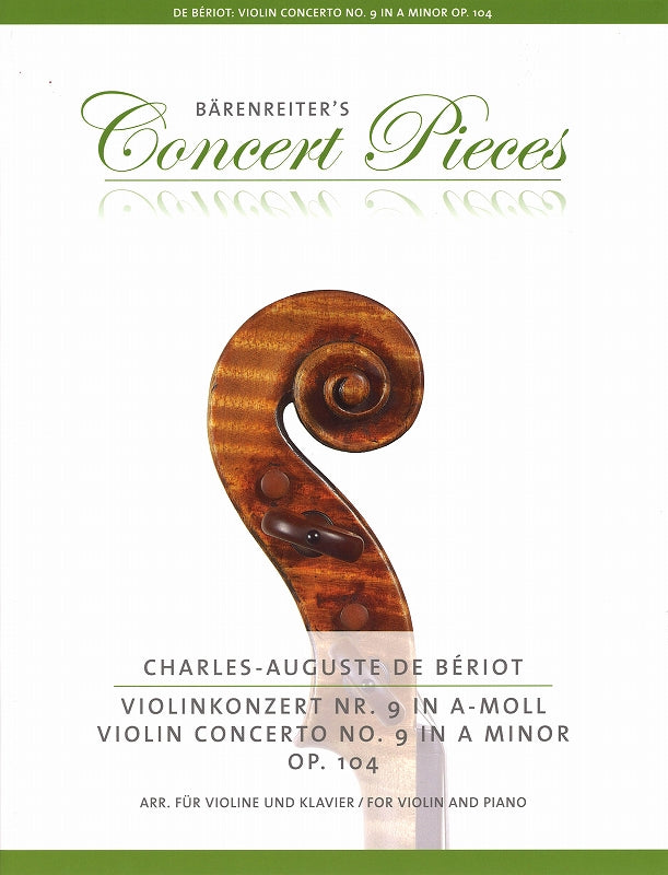 Beriot, Concerto No. 9 op. 104 (Sassmann (Barenreiter)