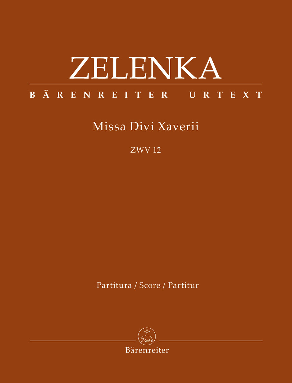 Zelenka, Missa Divi Xaverii, ZWV 12 (Barenreiter)