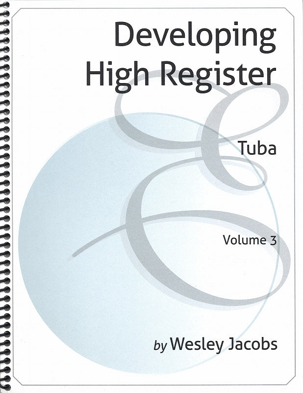 Jacobs, Developing High Register 3 (Encore Music)