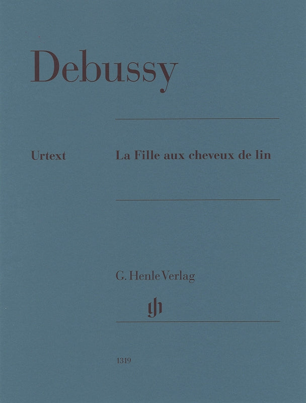 Debussy, Fille aux cheveux de lin (Henle)