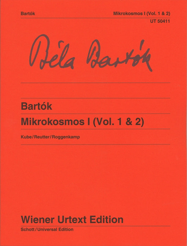 Bartok, Mikrokosmos I: Vol. 1 & 2 (Wiener Urtext Edition)